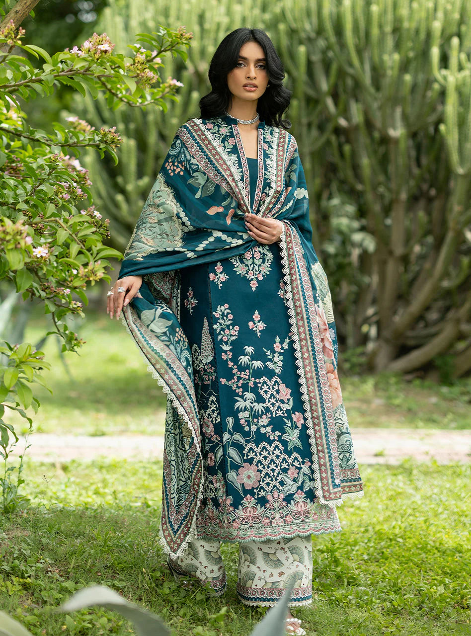 ZAINAB CHOTTANI LUXE LAWN D-01