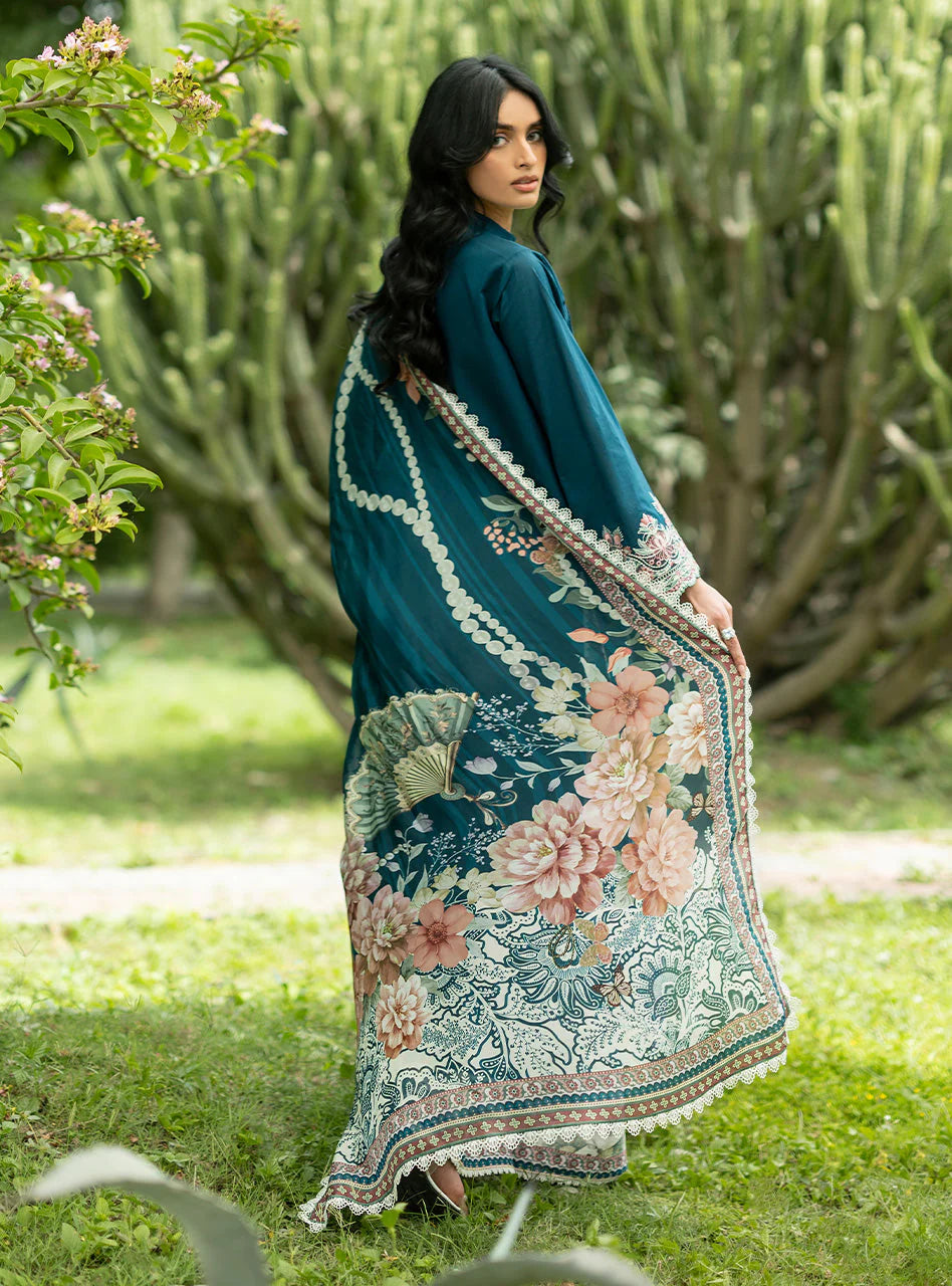 ZAINAB CHOTTANI LUXE LAWN D-01