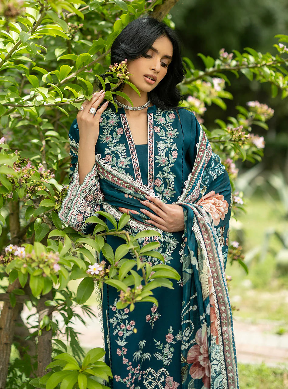 ZAINAB CHOTTANI LUXE LAWN D-01