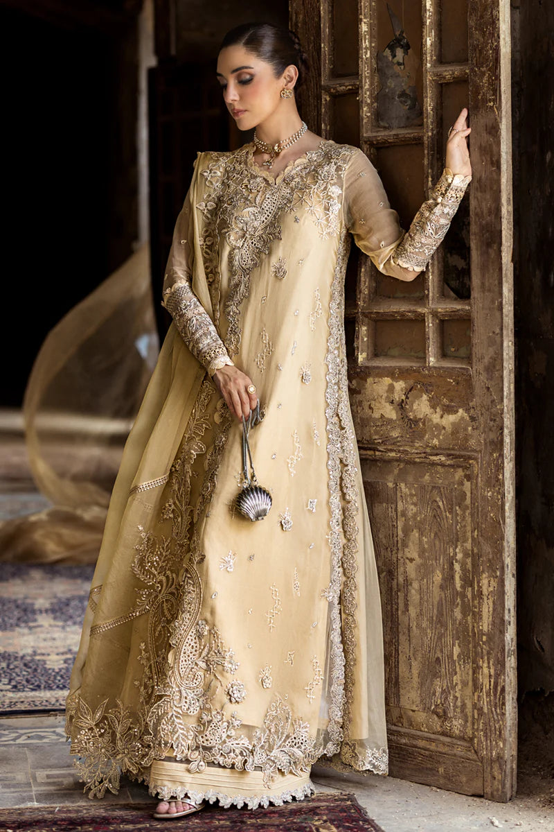 STITCHED BY CC QALAMKAR CHIFFONS WC-07 3PC