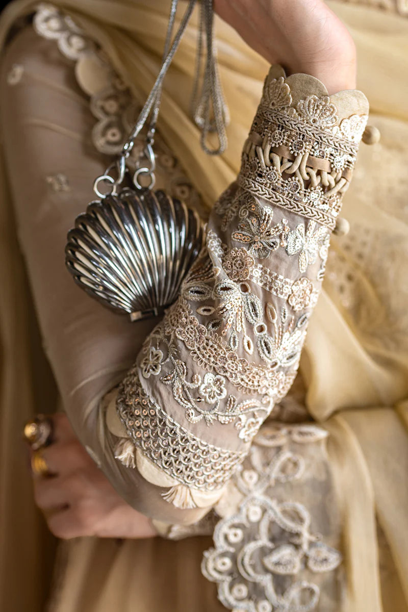 STITCHED BY CC QALAMKAR CHIFFONS WC-07 3PC