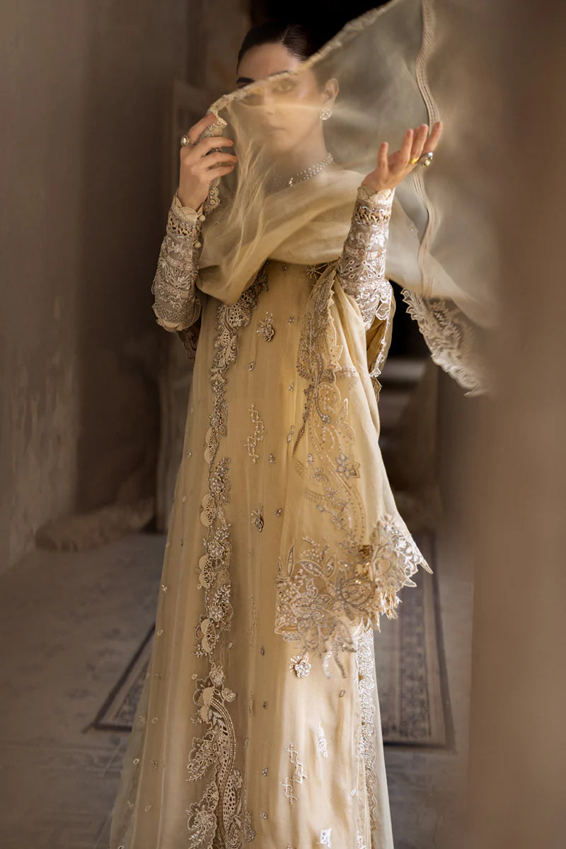 STITCHED BY CC QALAMKAR CHIFFONS WC-07 3PC