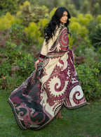 STITCHED BY CC ZAINAB CHOTTANI LUXE LAWN D-09 3PC