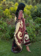 STITCHED BY CC ZAINAB CHOTTANI LUXE LAWN D-09 3PC