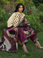 STITCHED BY CC ZAINAB CHOTTANI LUXE LAWN D-09 3PC