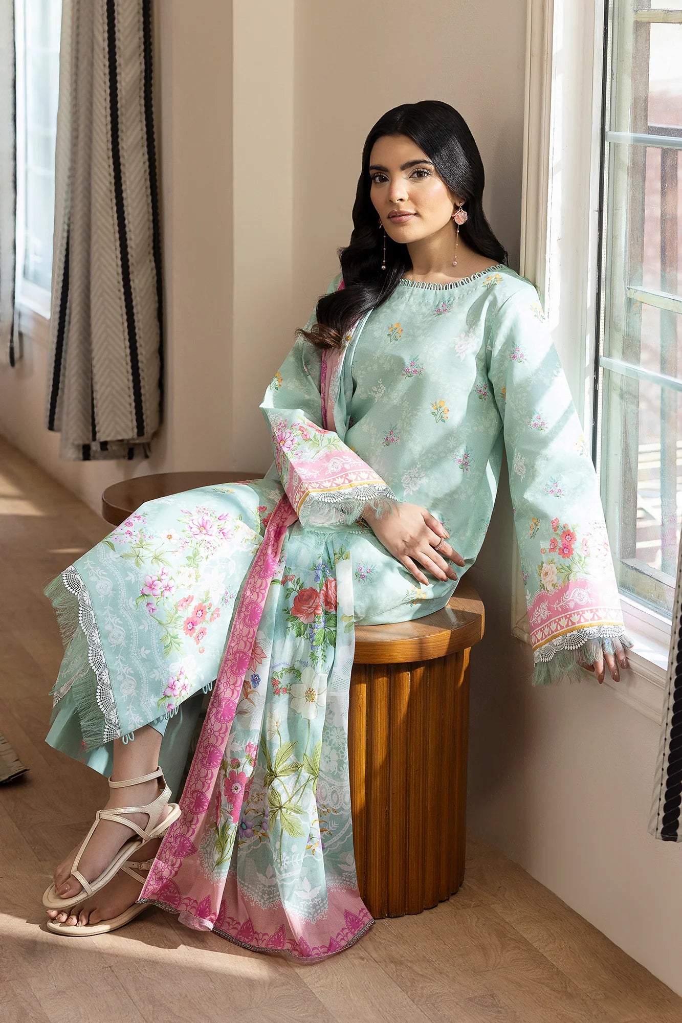 RAJBARI NISSA EXCLUSIVE SUMMER PRINTS D-12