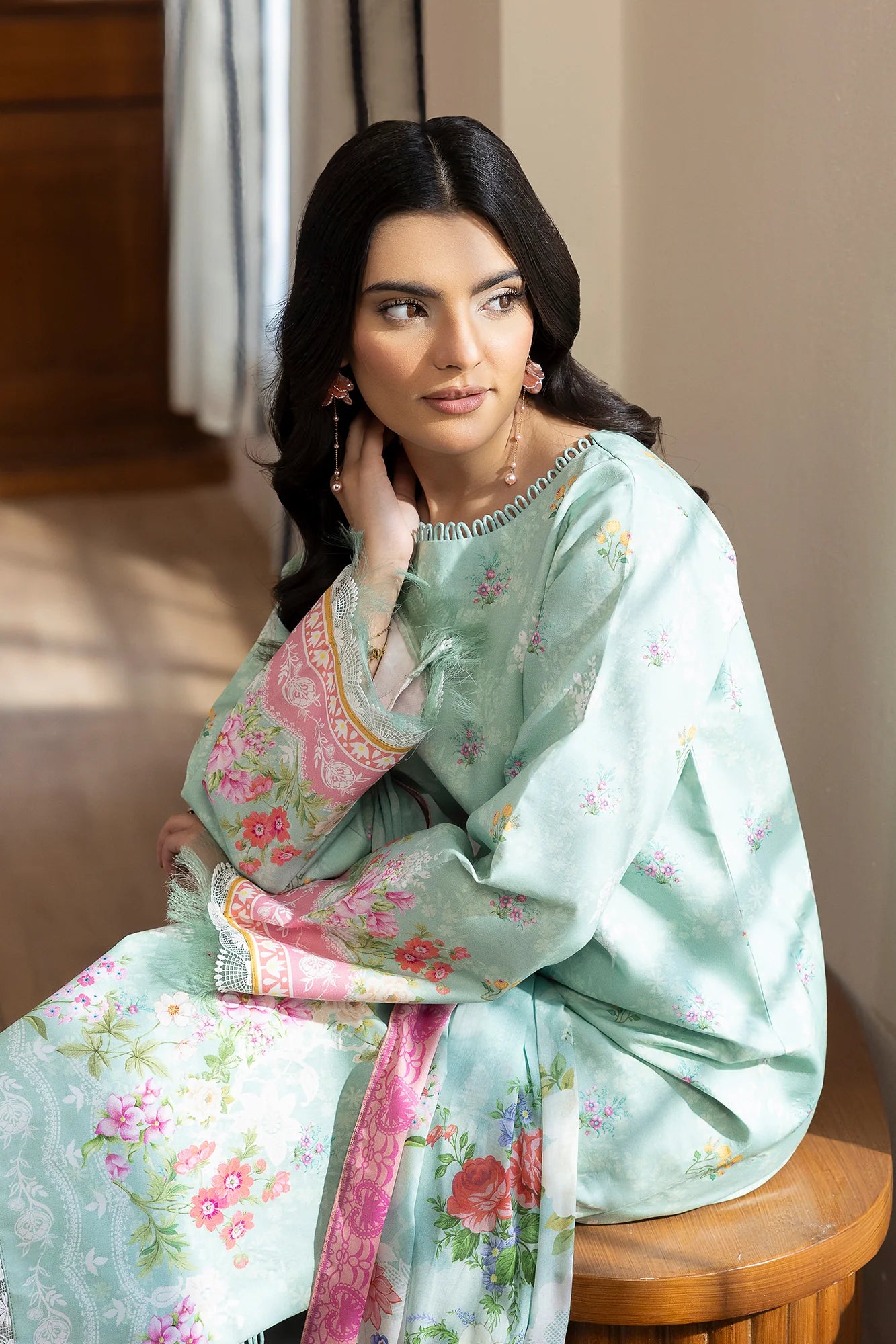 RAJBARI NISSA EXCLUSIVE SUMMER PRINTS D-12