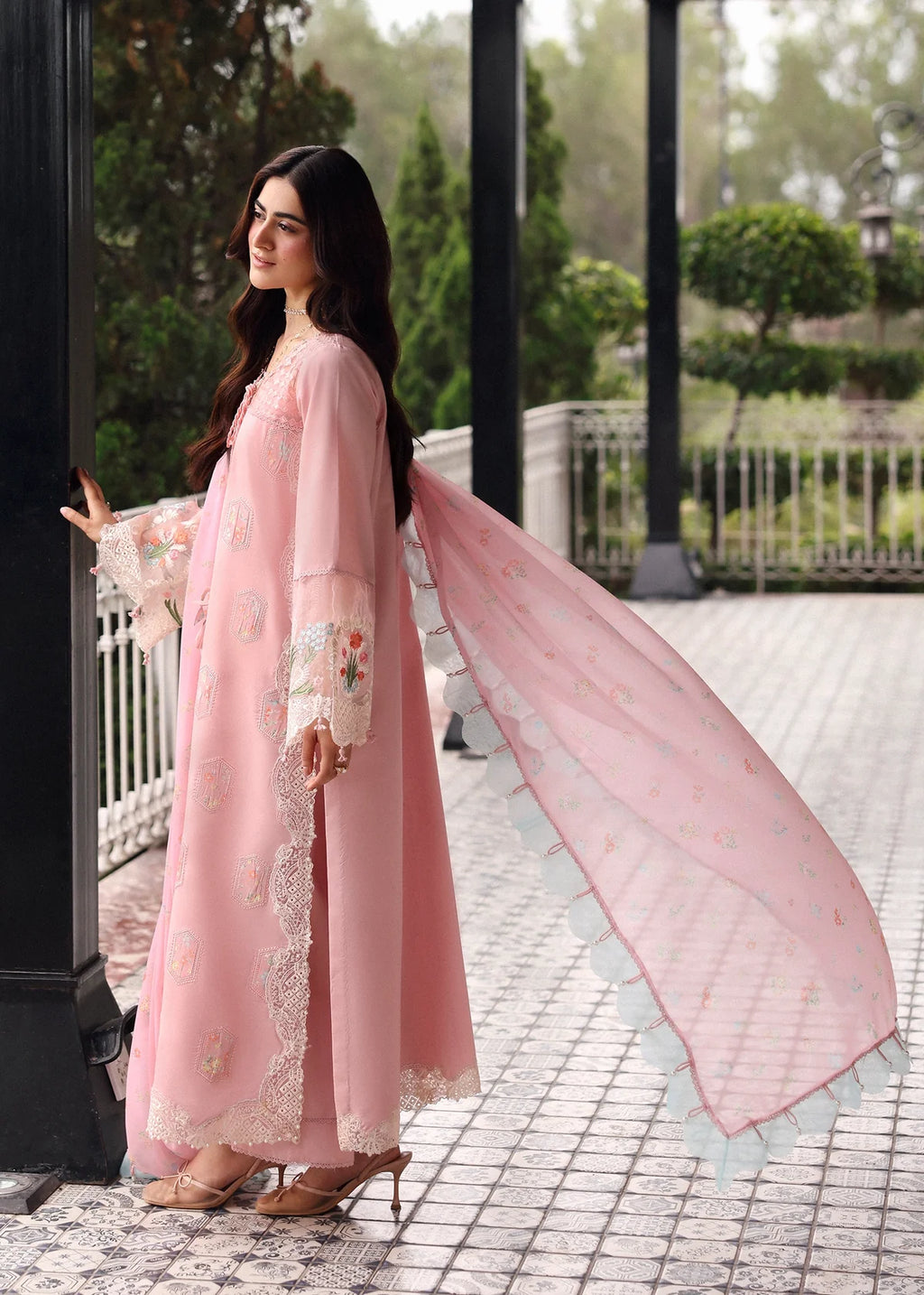 SARDINIA EMBROIDERED LAWN EID ROSE RIDGE