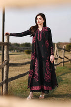 AZURE LUXURY LAWN EID BLACK CHERRY