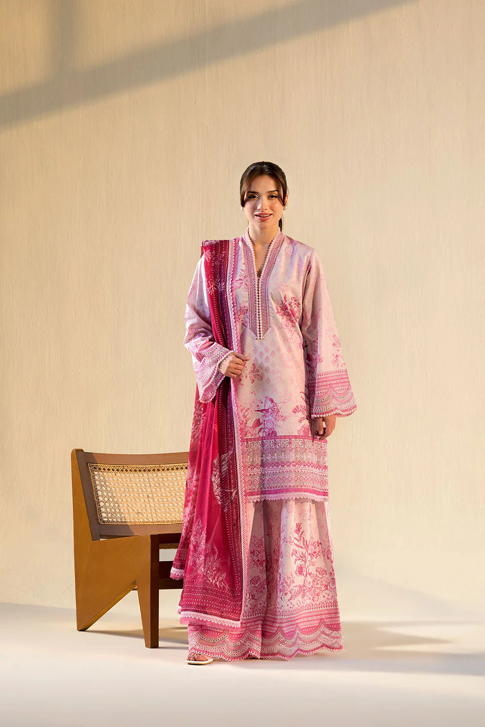 SOBIA NAZIR VITAL UNSTITCHED LAWN VT26-3A