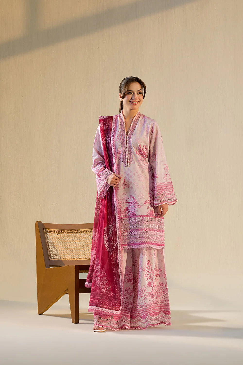 SOBIA NAZIR VITAL UNSTITCHED LAWN VT26-3A