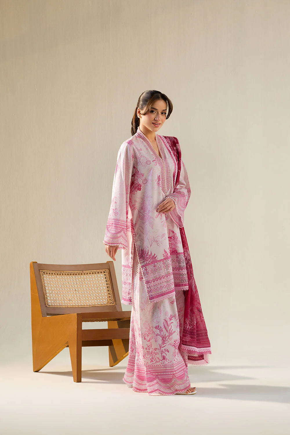 SOBIA NAZIR VITAL UNSTITCHED LAWN VT26-3A