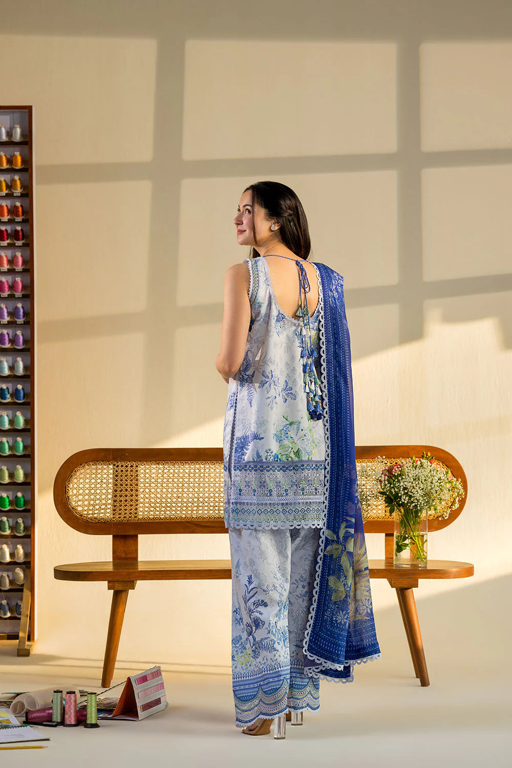 SOBIA NAZIR VITAL UNSTITCHED LAWN VT26-3B