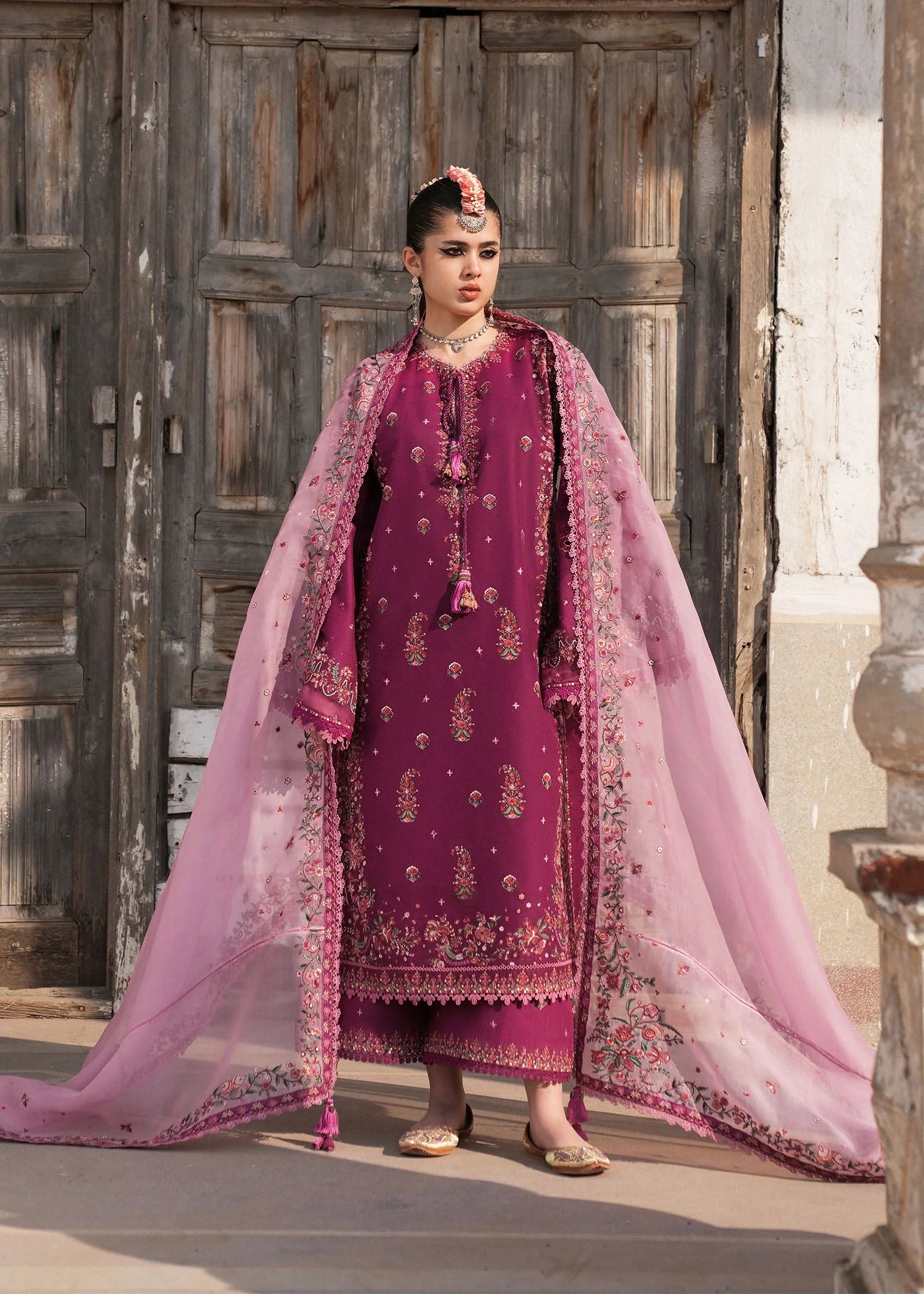 HUSSAIN REHAR BARMALA GULPOSH 3PC