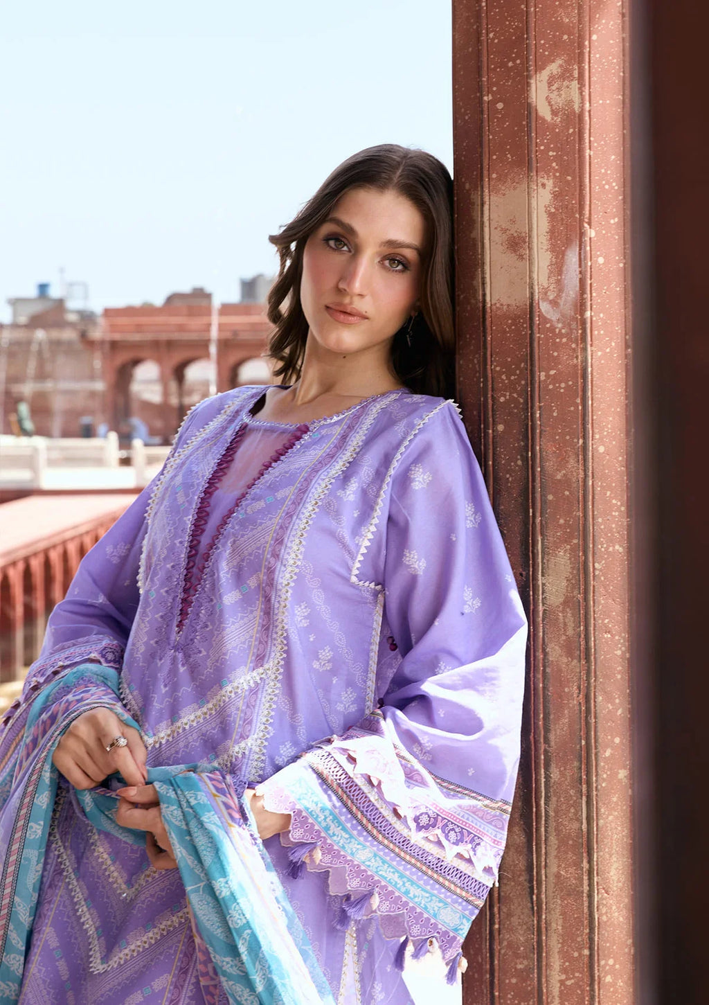 KAHF AANGAN PRINT CHIFFON KPS-6A