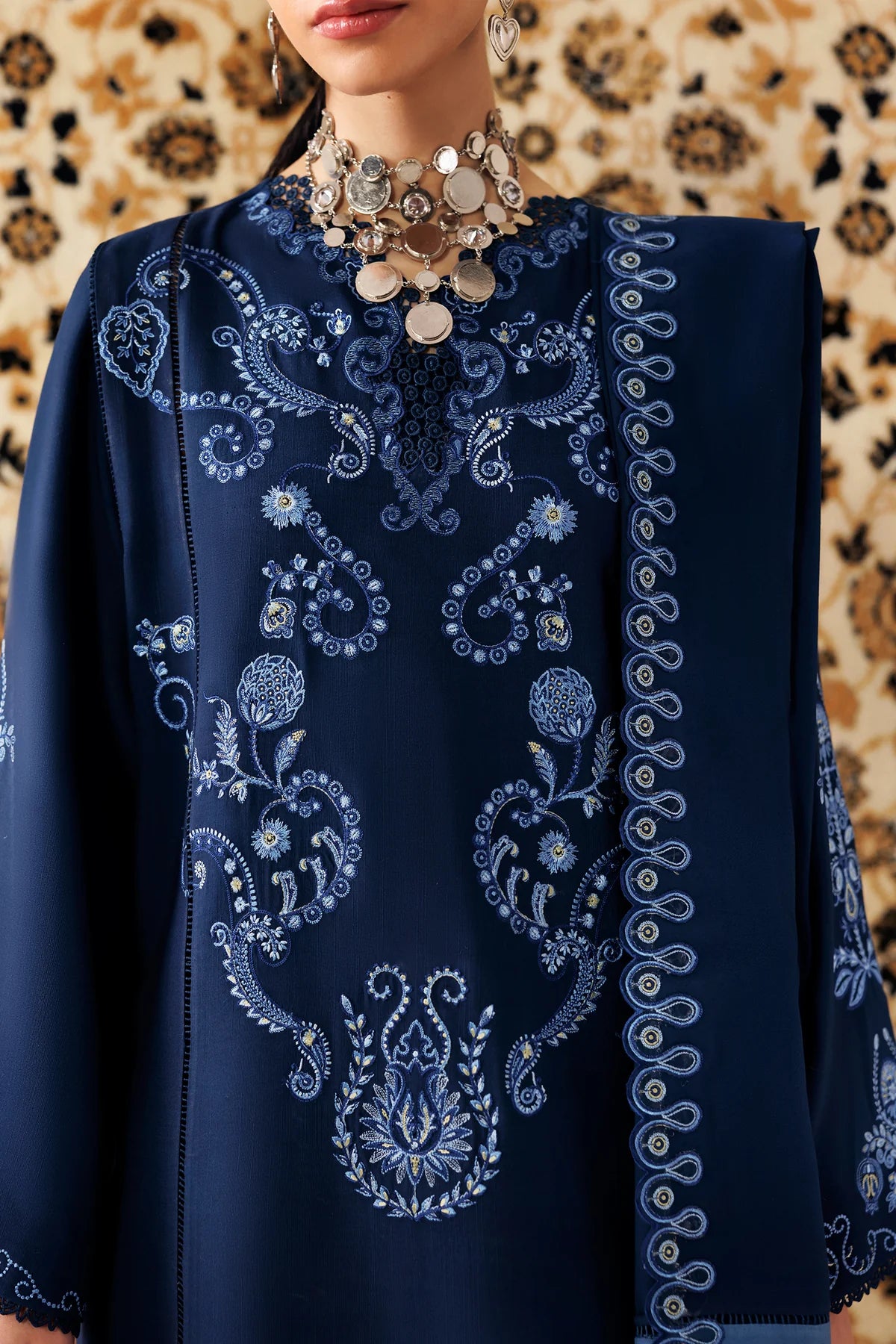 QALAMKAR QLINE LINEN SERAN