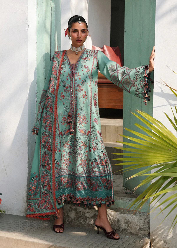 STITCHED BY CC HUSSAIN REHAR KALABAGH VERDANT 3PC