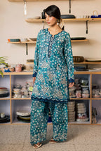 NUREH BALLERINA PRINTED CHIKANKARI NU2-196