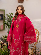 STITCHED BY CC CANARY GARNET 3PC
