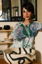 NUREH BALLERINA PRINTED CHIKANKARI NU2-197