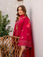 STITCHED BY CC CANARY GARNET 3PC