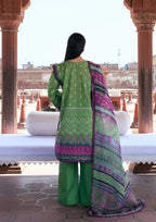 KAHF AANGAN PRINT CHIFFON KPS-8B
