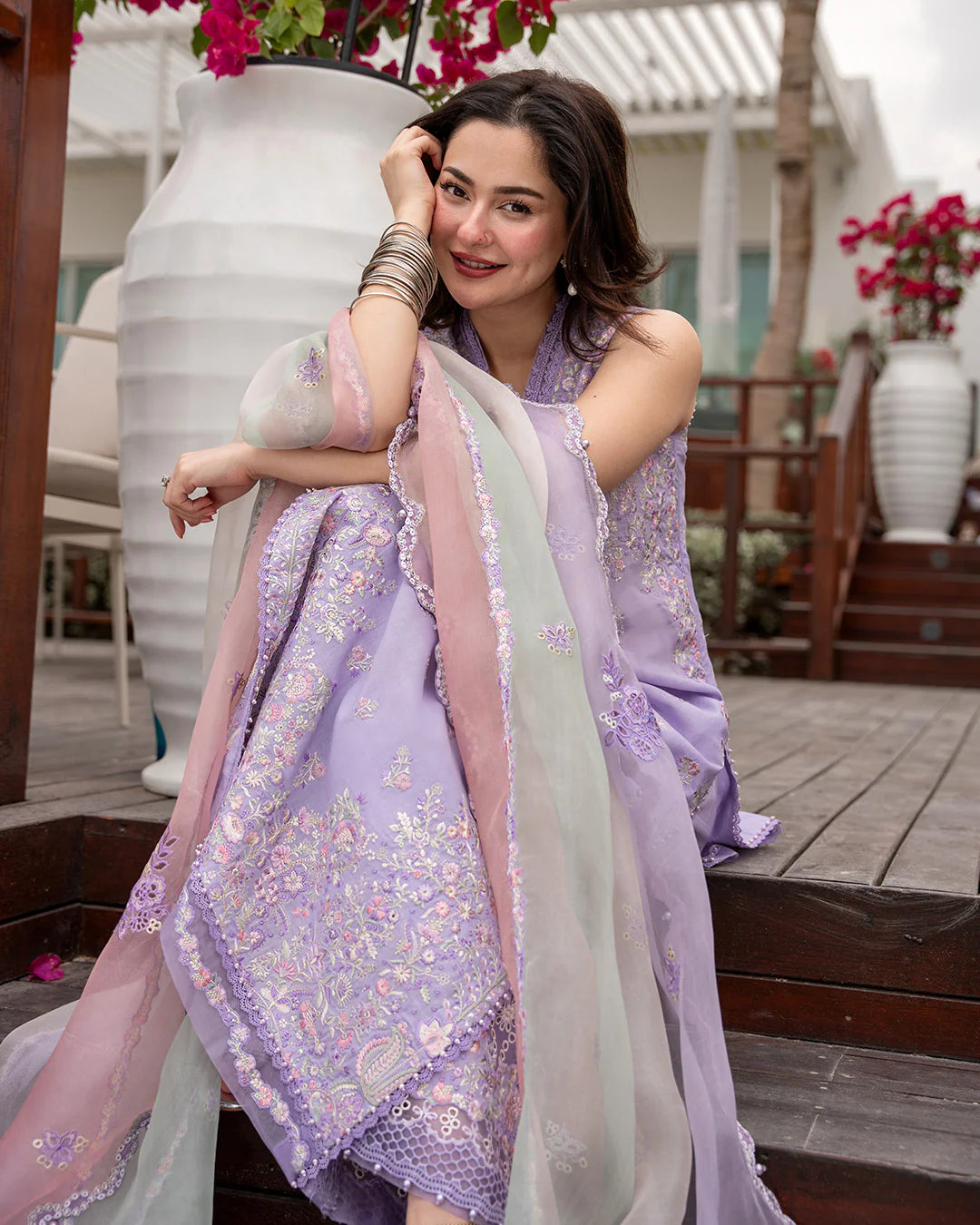STITCHED BY CC FAIZA SAQLAIN AYA LUXURY SUELA 3PC