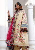 STITCHED BY CC HUSSAIN REHAR KALABAGH ZUBDAH 3PC
