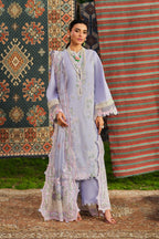 STITCHED BY CC MARYAM HUSSAIN FLORAL TALE JASMINE 3PC