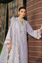 STITCHED BY CC MARYAM HUSSAIN FLORAL TALE JASMINE 3PC