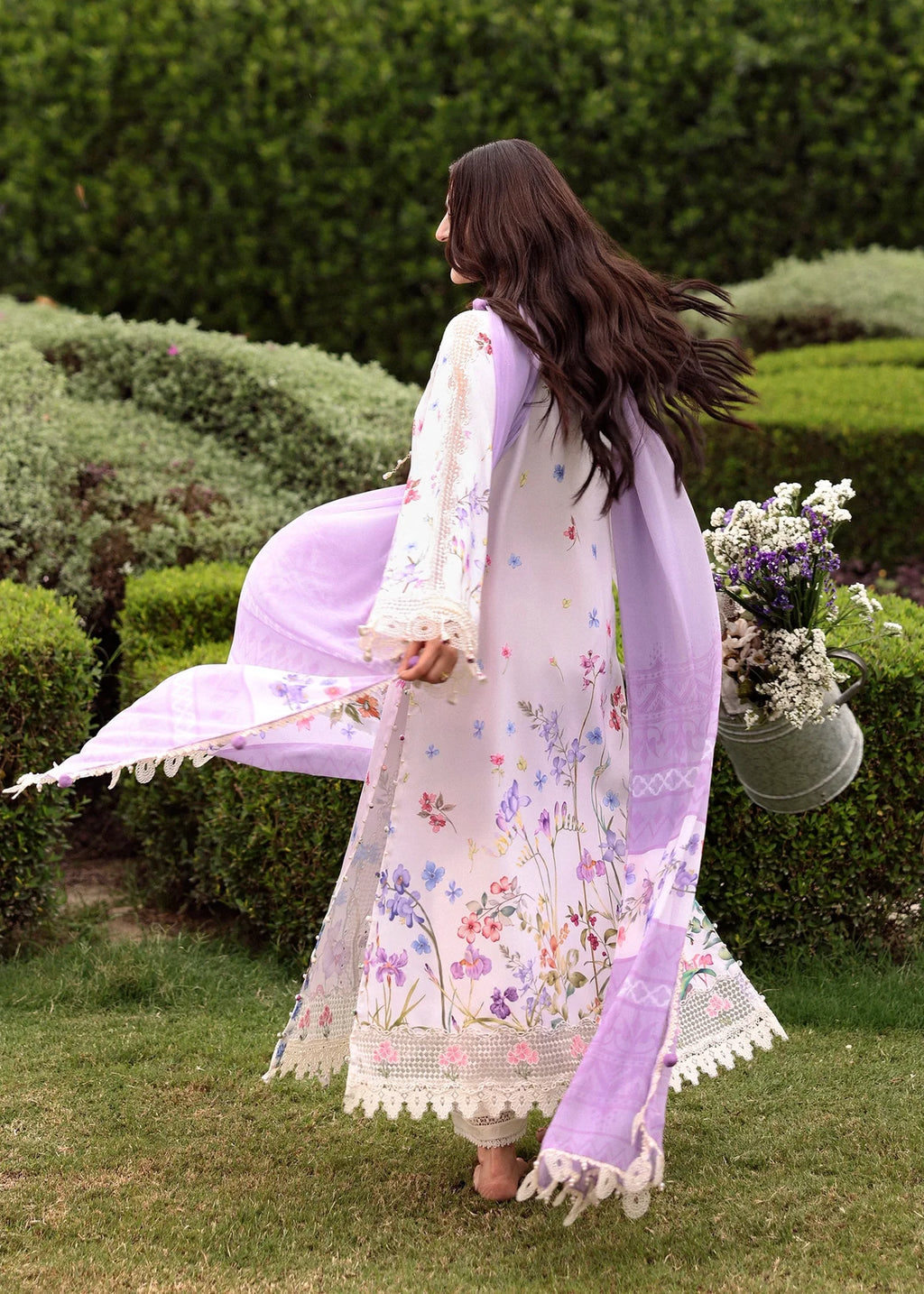 SARDINIA EMBROIDERED LAWN EID LAVENDER CLOUDS