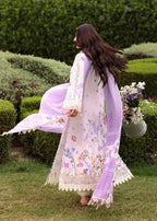 SARDINIA EMBROIDERED LAWN EID LAVENDER CLOUDS