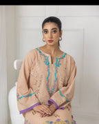 ZAINAB'S CREAM KURTI