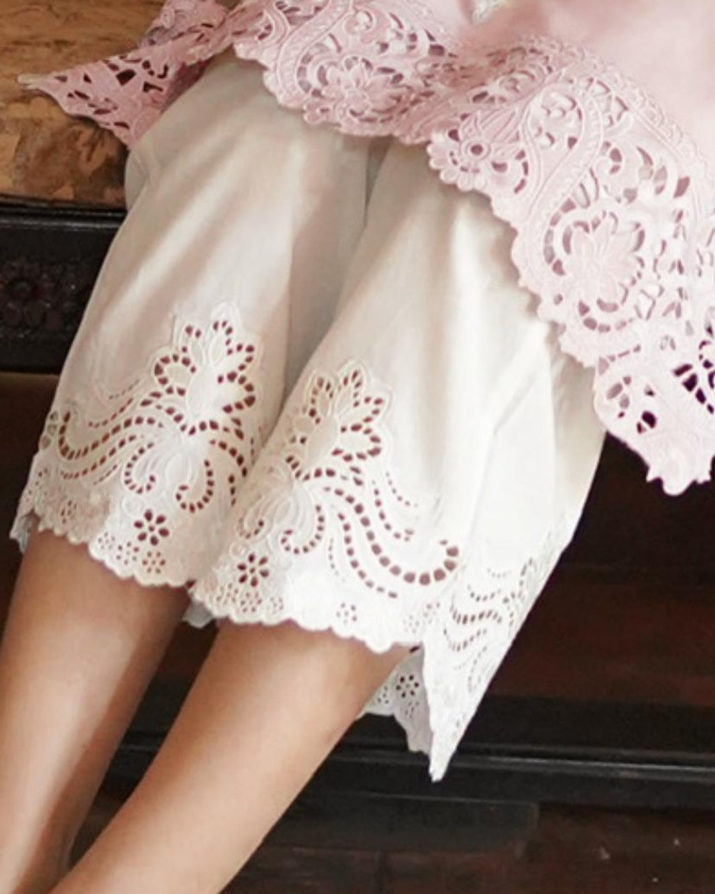 ZAINAB'S D-1 WHITE PANT