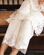 ZAINAB'S D-1 WHITE PANT