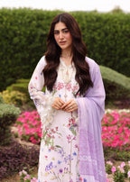SARDINIA EMBROIDERED LAWN EID LAVENDER CLOUDS