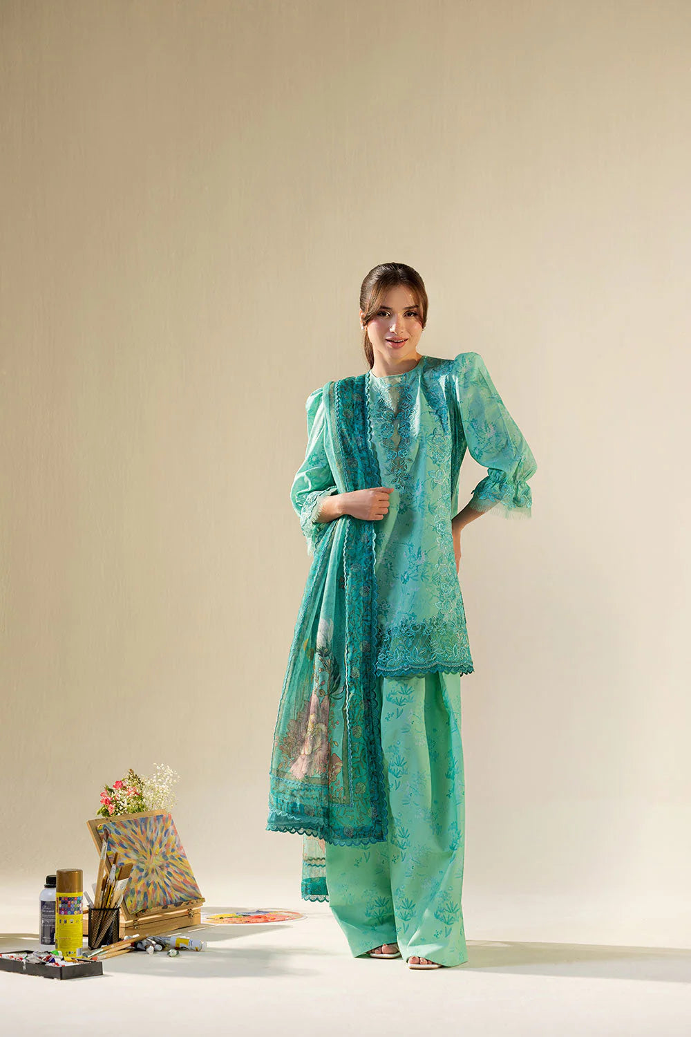 SOBIA NAZIR VITAL UNSTITCHED LAWN VT26-4B