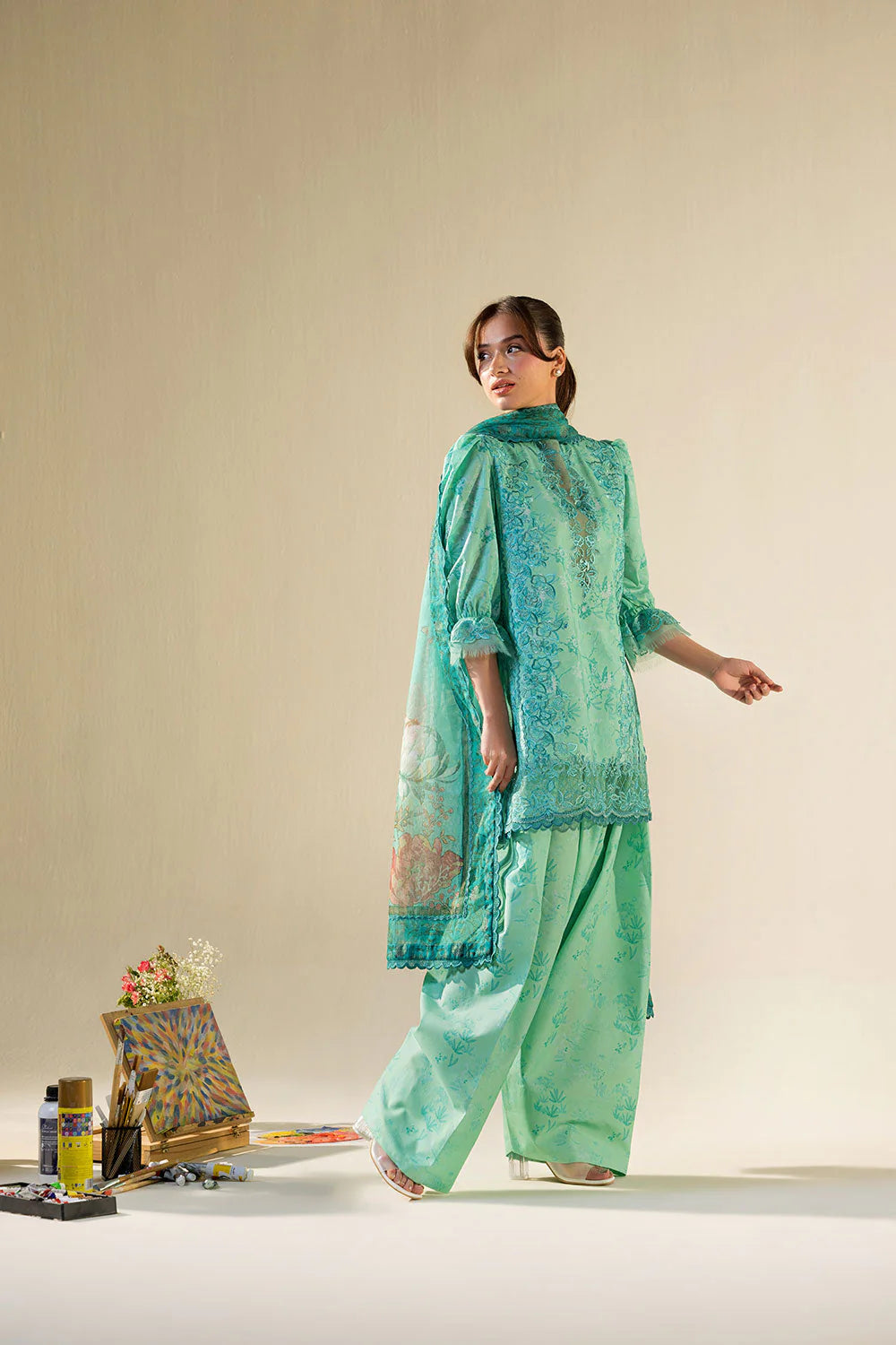 SOBIA NAZIR VITAL UNSTITCHED LAWN VT26-4B
