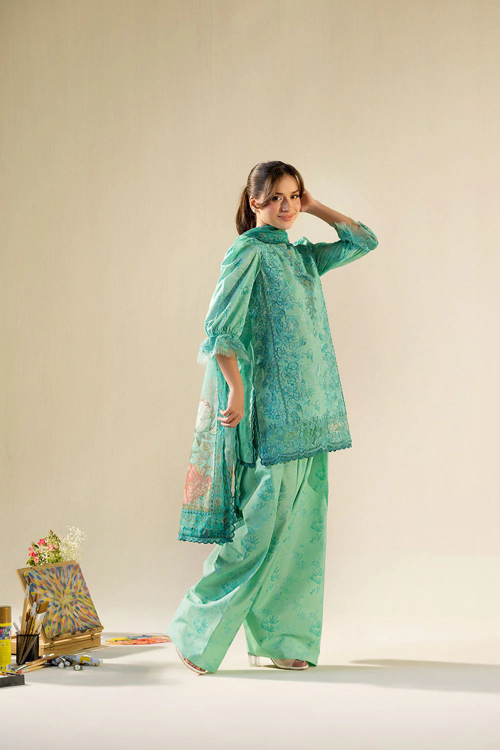 SOBIA NAZIR VITAL UNSTITCHED LAWN VT26-4B