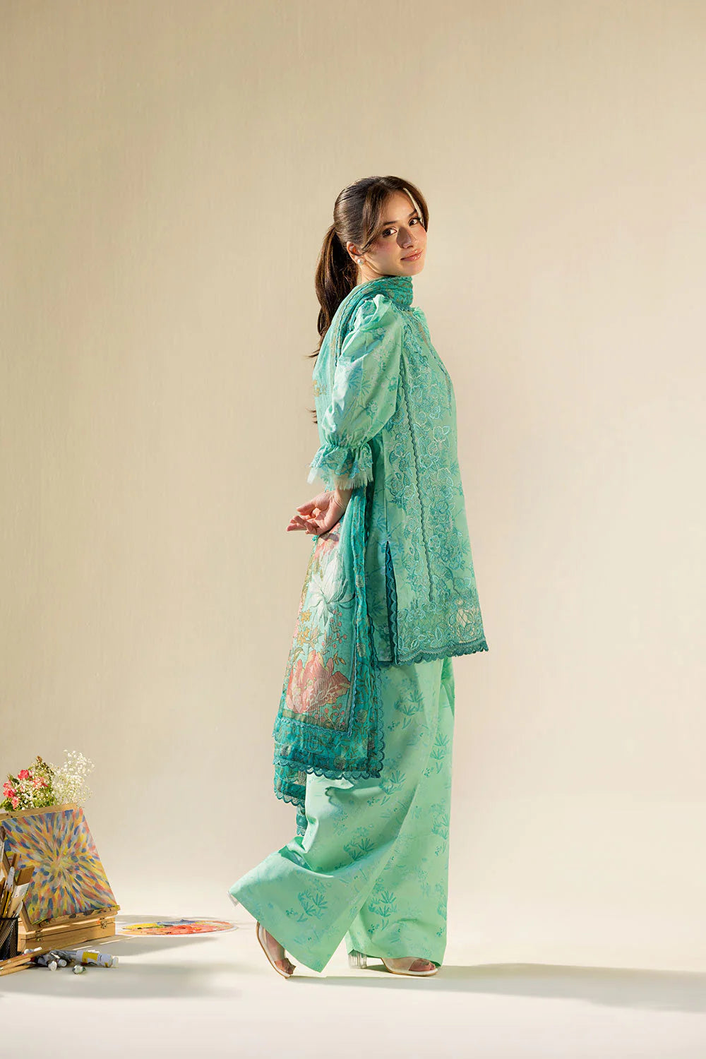 SOBIA NAZIR VITAL UNSTITCHED LAWN VT26-4B