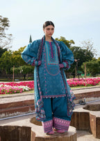 KAHF AANGAN PRINT CHIFFON KPS-4A