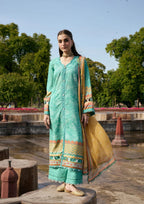 KAHF AANGAN PRINT CHIFFON KPS-7A