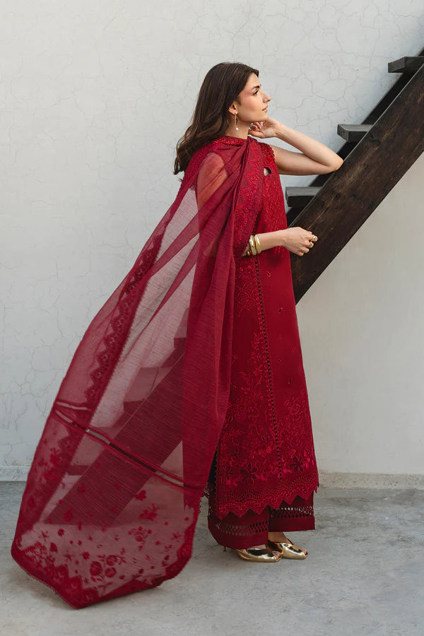 AYZEL WHISPERS  EMBROIDERED LAWN BLUSH