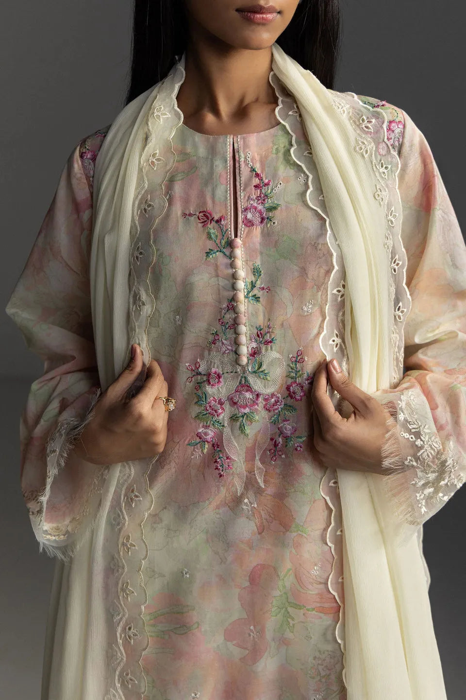 ZARA SHAHJAHAN COCO LAWN AIRA-6B