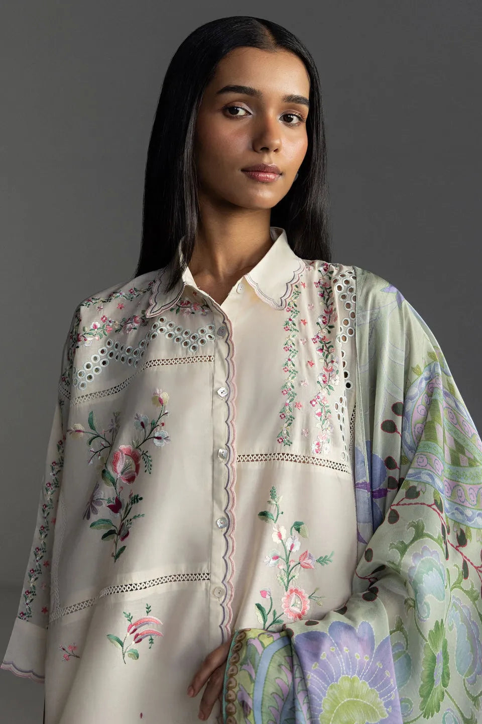 ZARA SHAHJAHAN COCO LAWN SEREN-5A