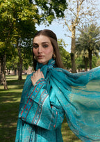 KAHF AANGAN PRINT CHIFFON KPS-5B