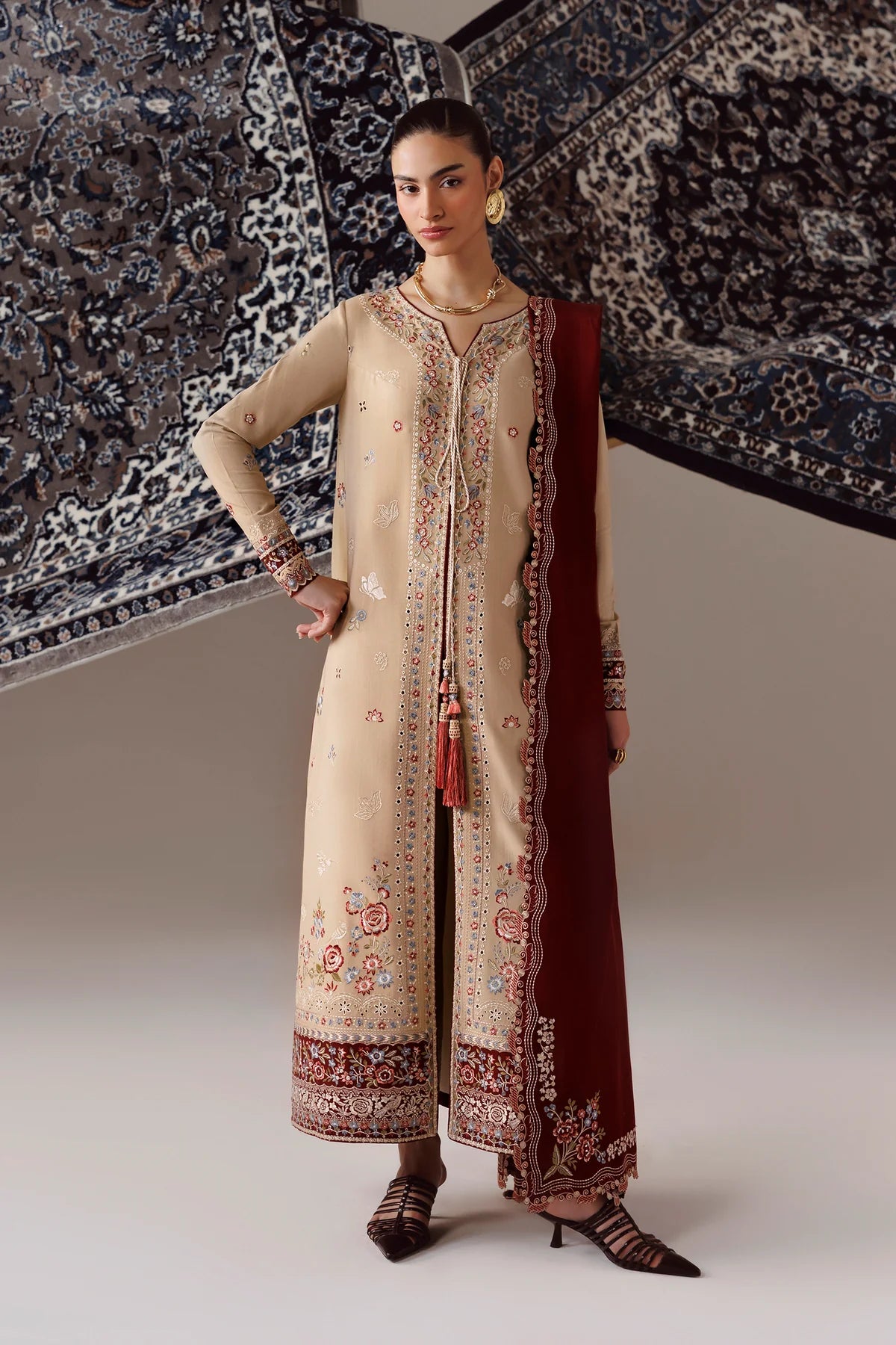 QALAMKAR QLINE LINEN HAMNA