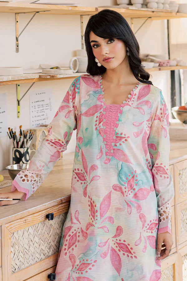 NUREH BALLERINA PRINTED CHIKANKARI NU2-194