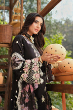 MARYAM HUSSAIN FLORAL TALE NOIR