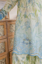 NUREH BALLERINA PRINTED CHIKANKARI NU2-195